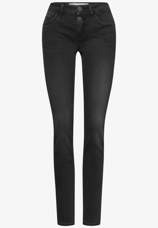 Casual jeans Black Authentic washed