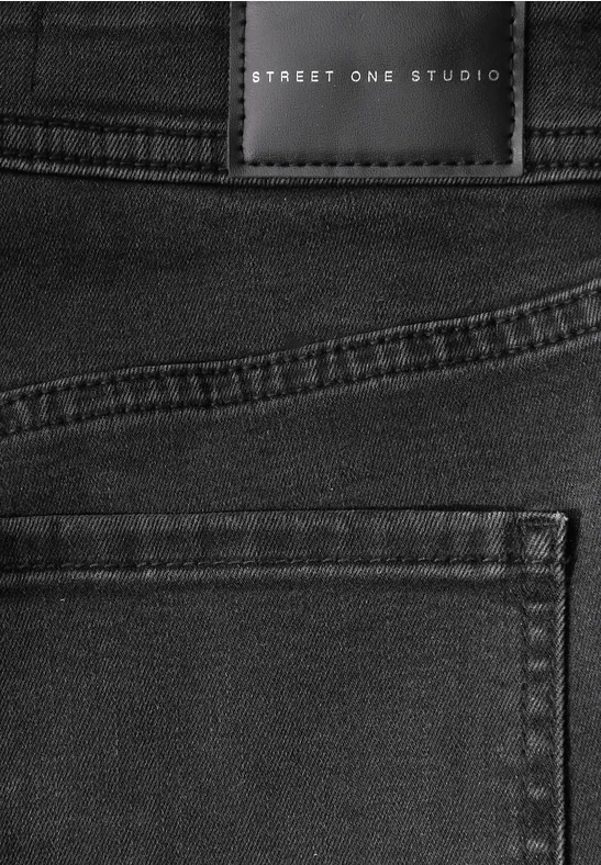 Casual jeans Black Authentic washed