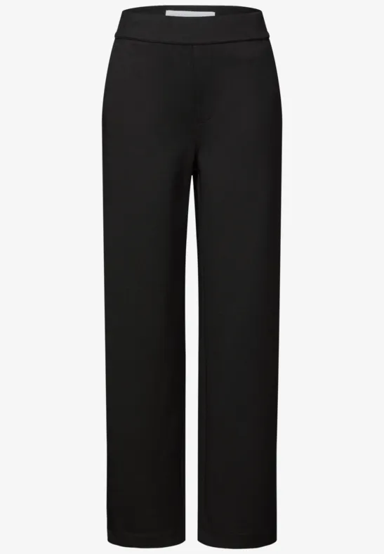 Straight Leg Hose Black