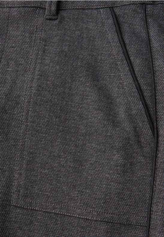 Straight Leg Melange Hose anthracite melange