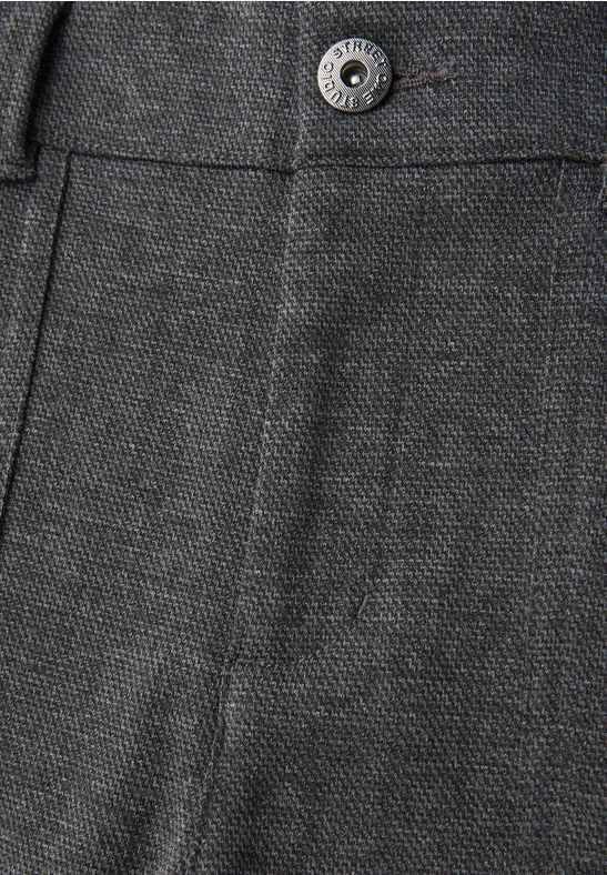 Straight Leg Melange Hose anthracite melange