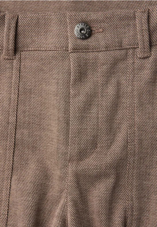 Pantalon Straight Legs Melange sandstone beige mel.