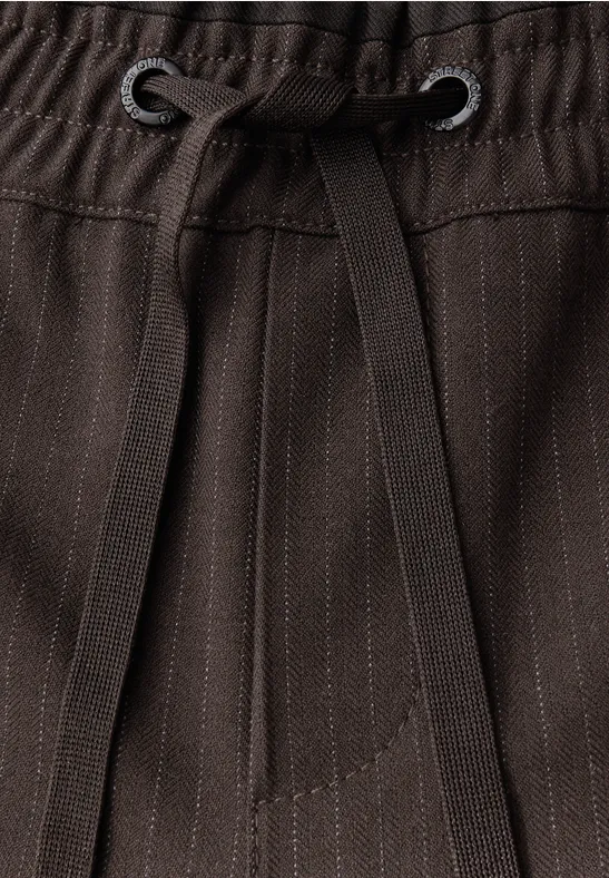 Broek met galonstrepen null