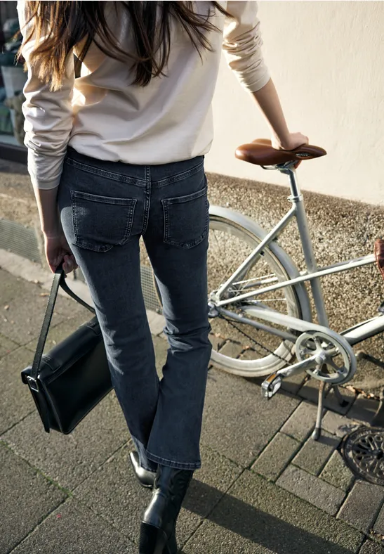 Bootcut Jeans Blue Black Washed