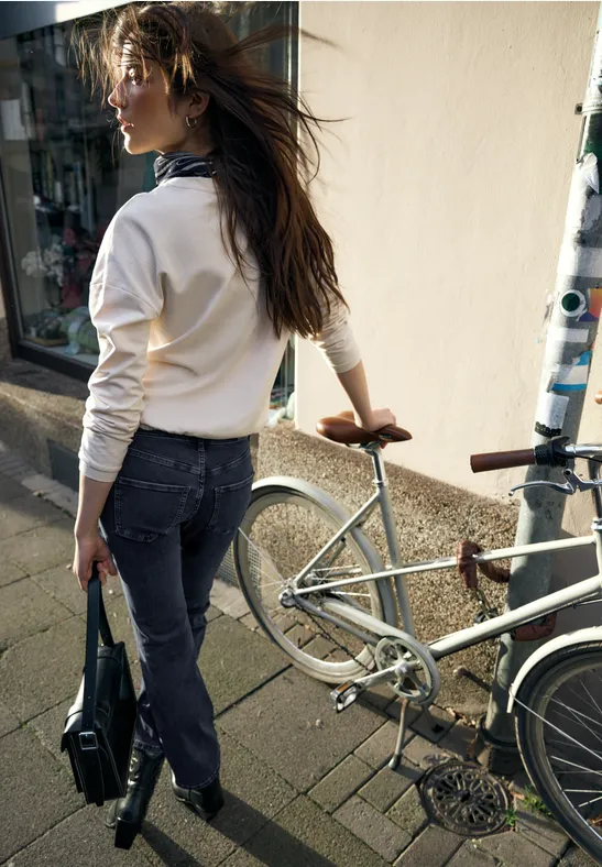 Bootcut Jeans Blue Black Washed