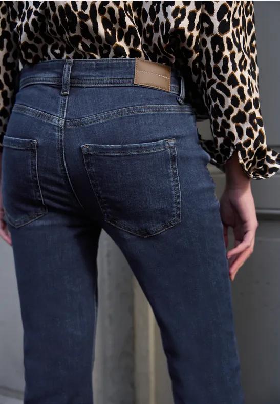 Bootcut Jeans Dark Blue Wash