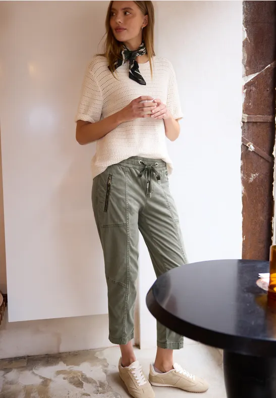 Cargo Joggpants ashen olive