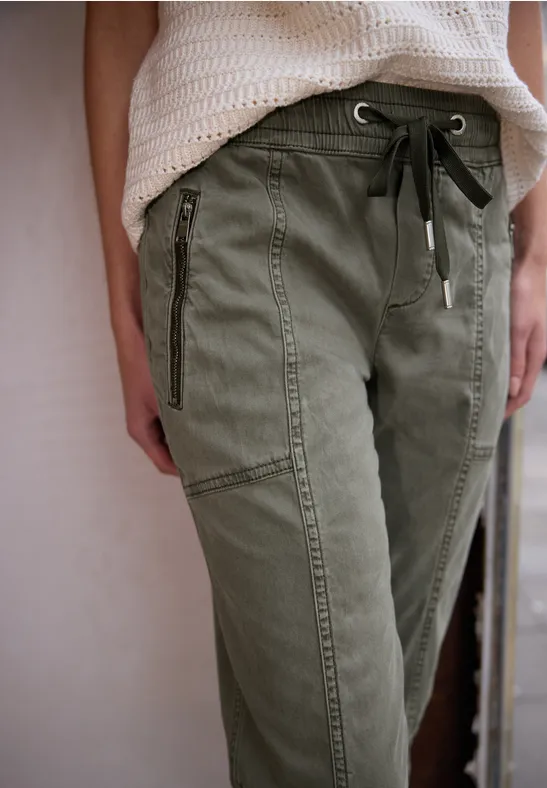 Cargo Joggpants ashen olive
