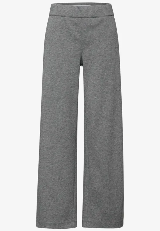 Wide Leg Hose gravel grey mel.
