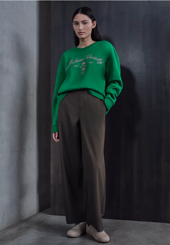 Wide Leg Hose java brown