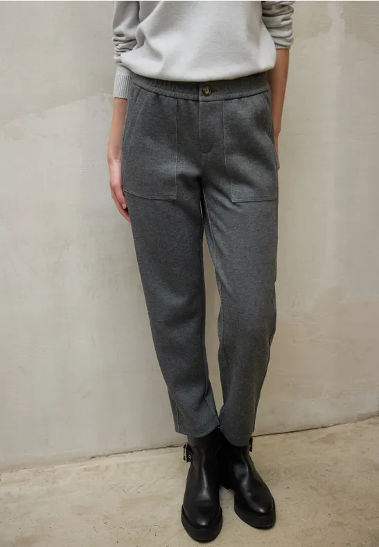 Vrijetijdskleding Chino anthracite melange