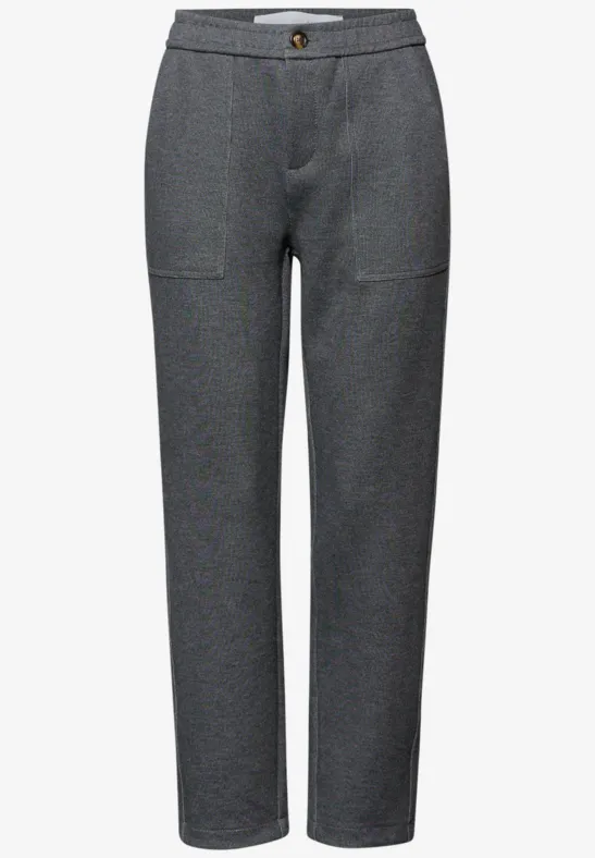 Vrijetijdskleding Chino anthracite melange