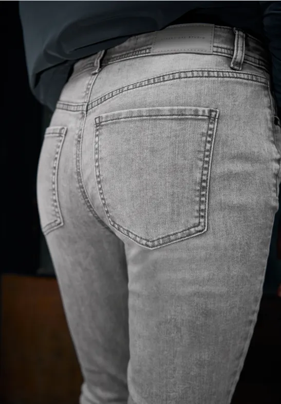 Slim Legs Jeans grey washed