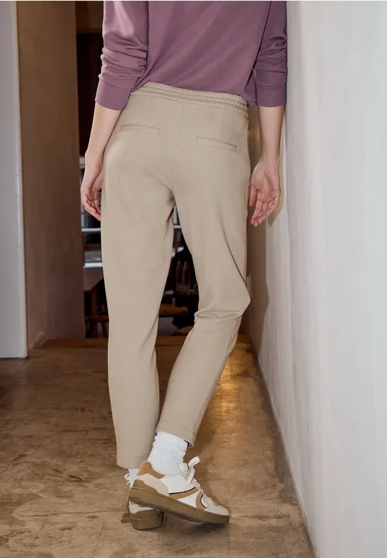 Pantalon de jogging soft beige