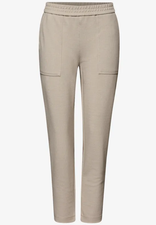 Pantalon de jogging soft beige