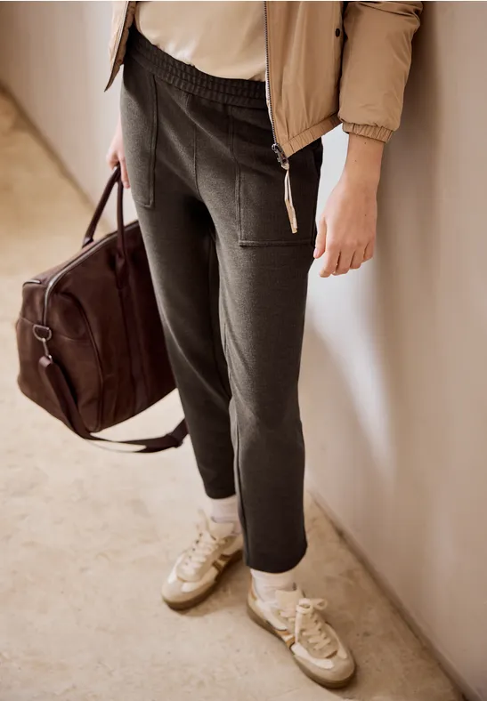 Joggpants plummy brown