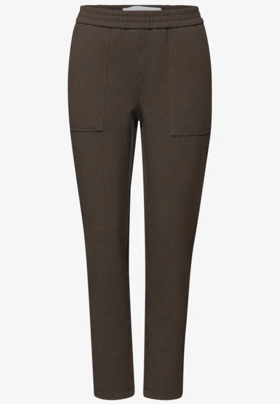 Joggpants plummy brown