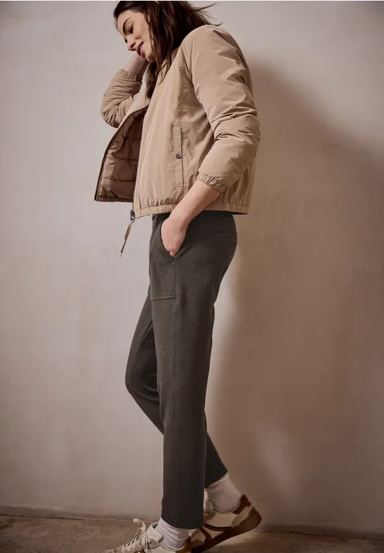 Joggpants plummy brown