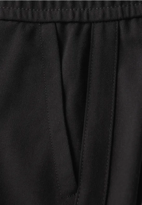 Straight Leg Hose Black