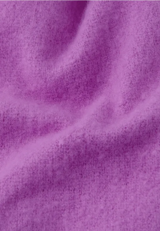 Kuscheliger Schal floral pink
