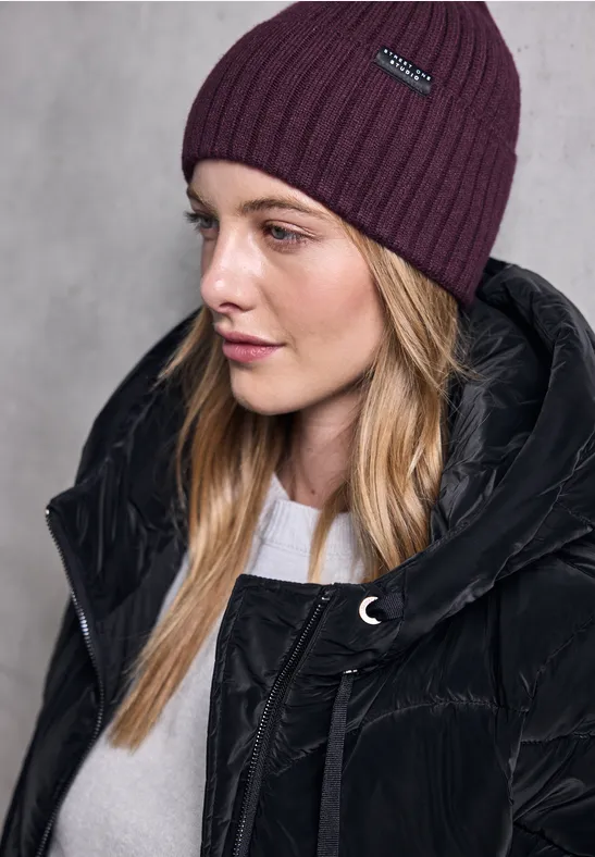Beanie royal plum