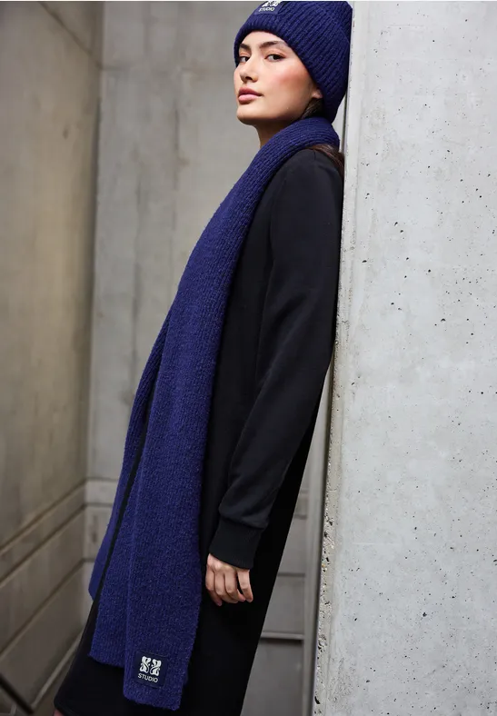 Foulard avec badge zenith blue