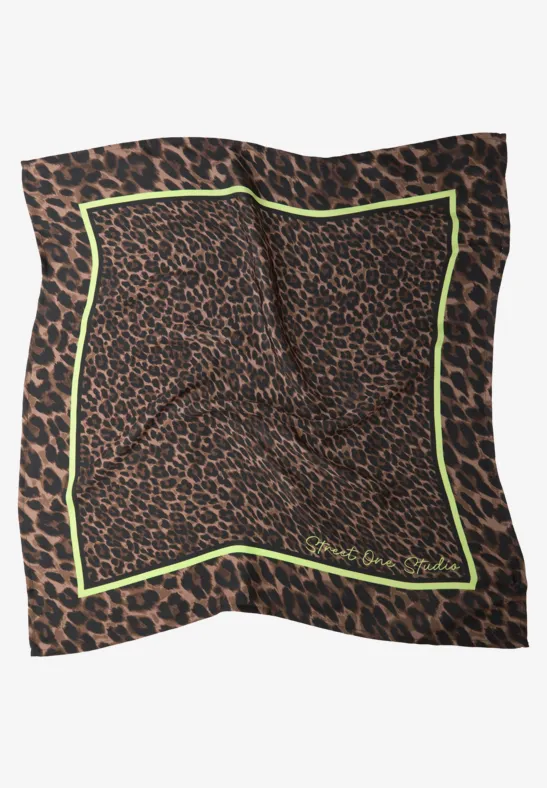 Leo Satin Bandana Black