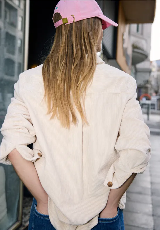 Washed-Look Cap tulip pink