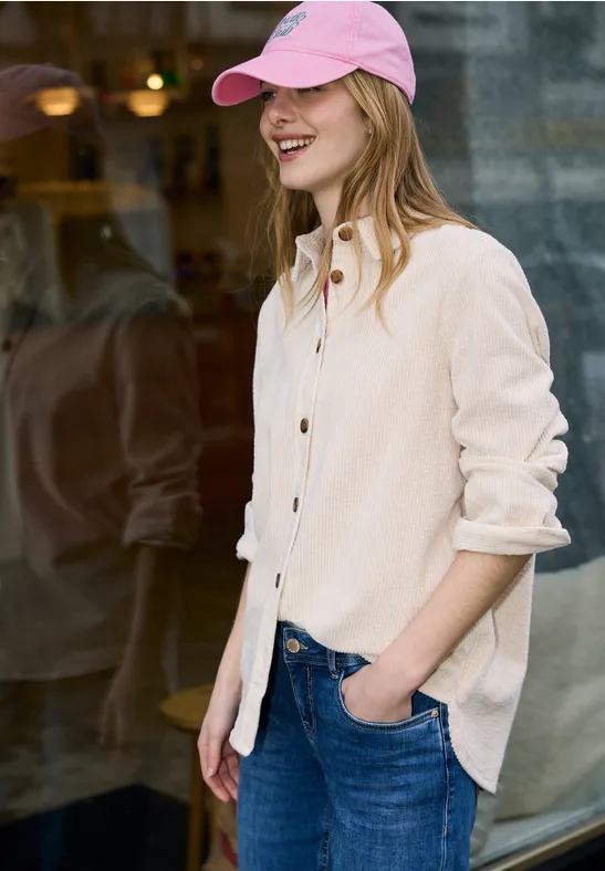 Washed-Look Cap tulip pink