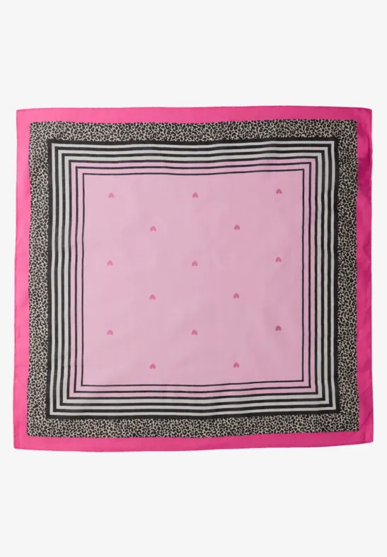 Mustermix Tuch tulip pink