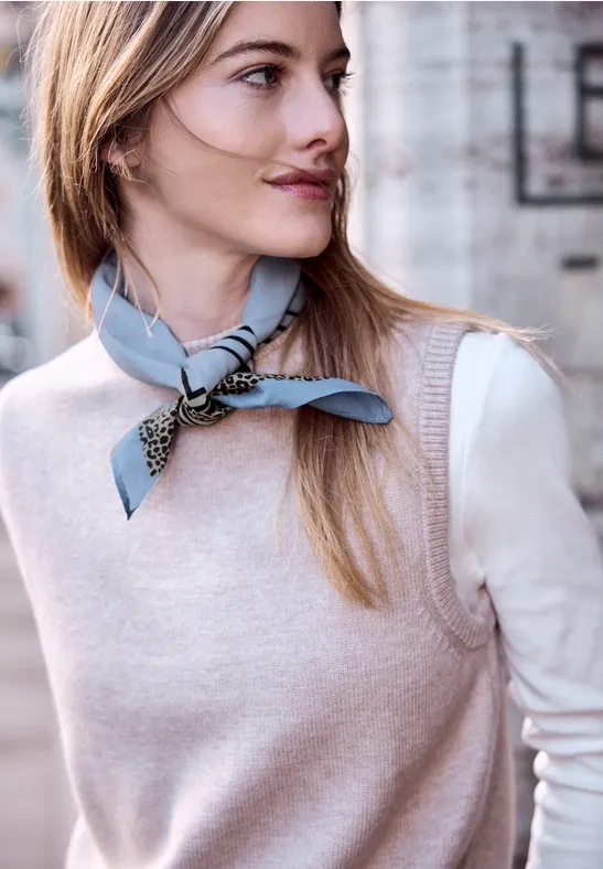 Mustermix Tuch blue echo