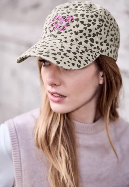 Cap mit Slogan stone sand