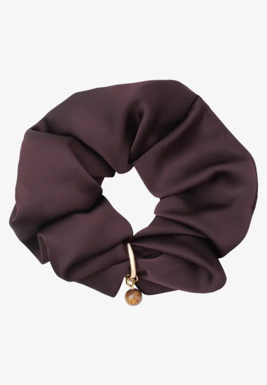 Scrunchie mit Ring-Detail very berry