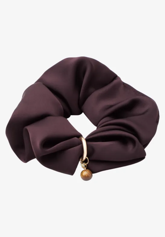 Scrunchie mit Ring-Detail very berry