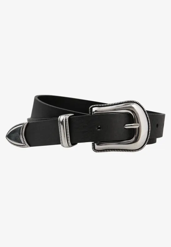 Ledergürtel Black