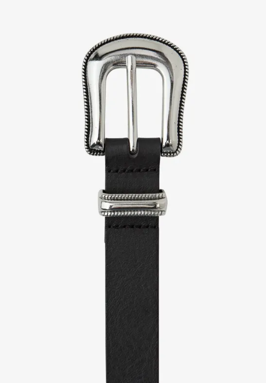 Ledergürtel Black