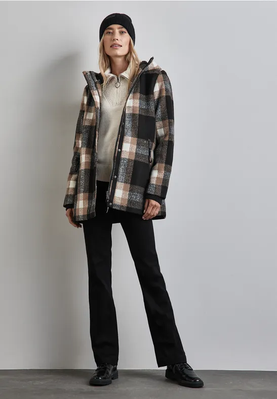 karierte hemdjacke damen