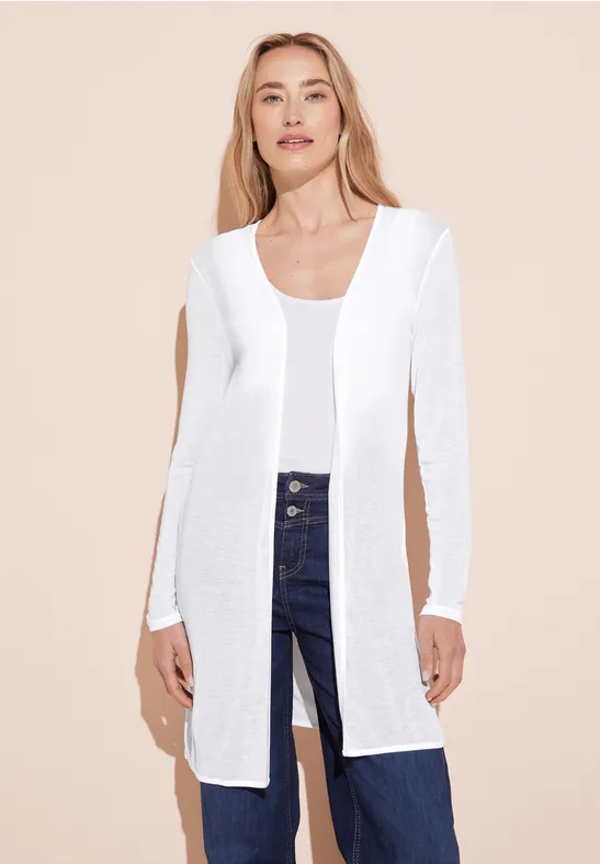 Street One Open Vest - Black / Zwart | - Cotton Blues