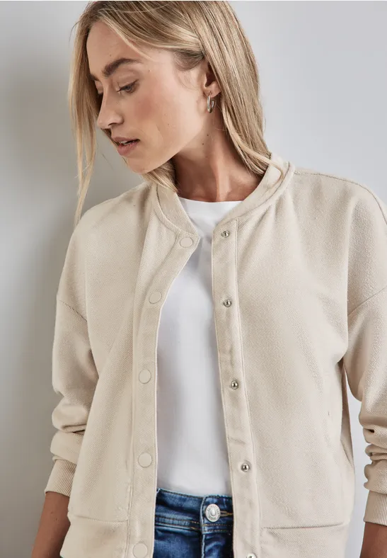 STREET-ONE Kurze Jacke für Damen in Beige STREET-ONE