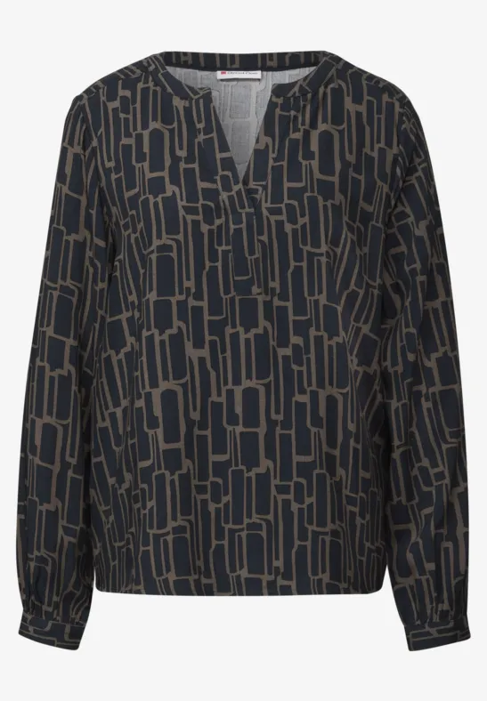 Street One Damen Bluse Bamika - Style Mit Rundhalsausschnitt
