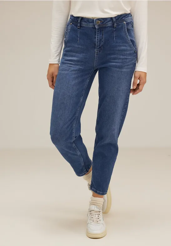 STREET-ONE Loose Fit Ballon Jeans für Damen in Blau | STREET-ONE