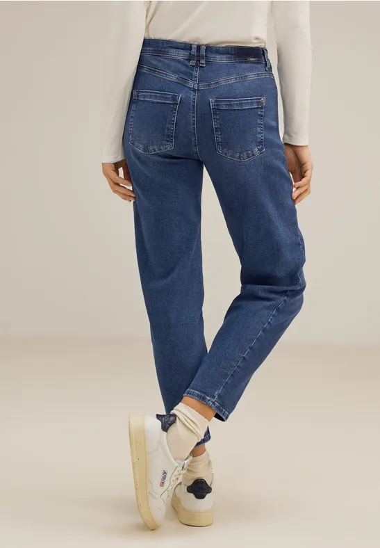 STREET-ONE Loose Fit Ballon Jeans für Damen in Blau | STREET-ONE