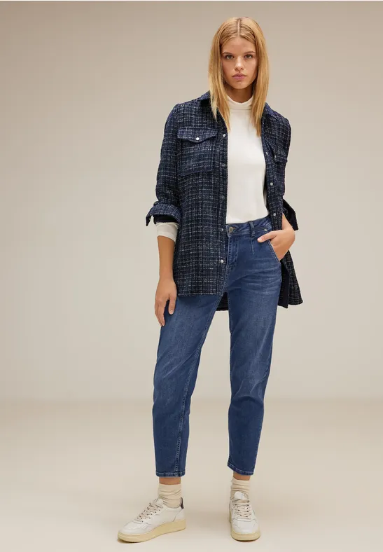 STREET-ONE Loose Fit Ballon Jeans für Damen in Blau | STREET-ONE