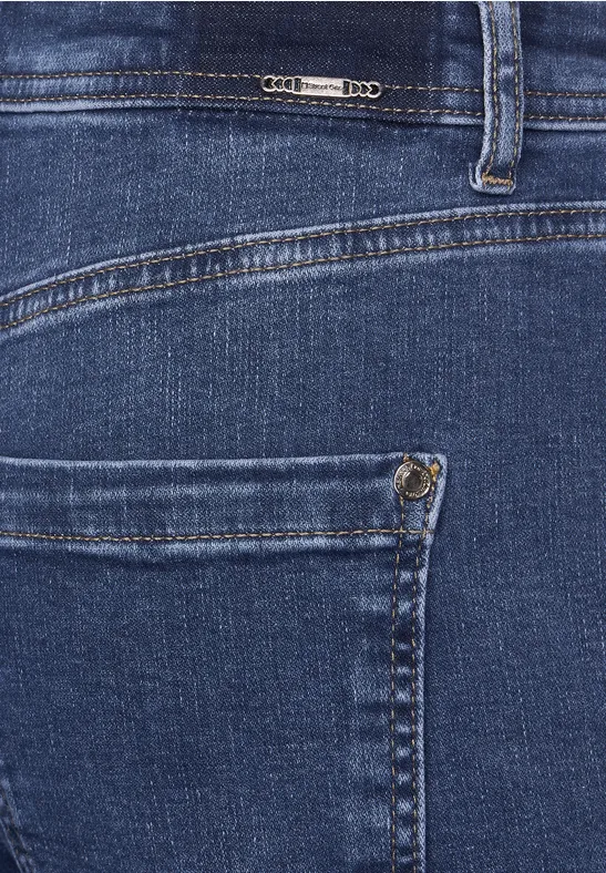 STREET-ONE Loose Fit Ballon Jeans für Damen in Blau | STREET-ONE