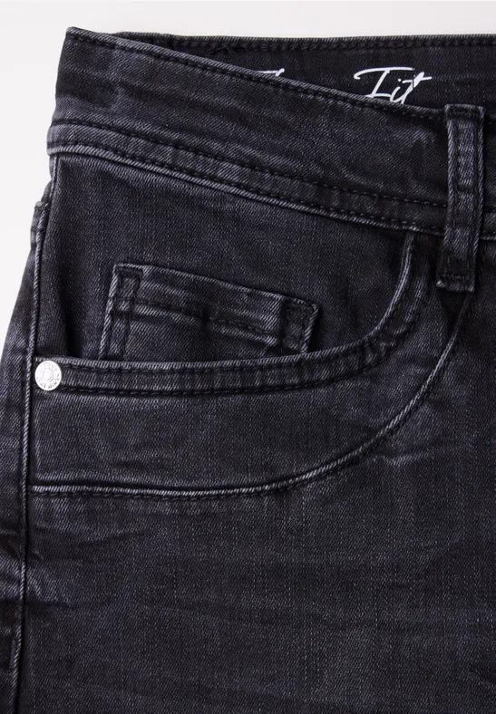 STREET ONE Jeans met brede pijpen, Super Bleach Washed, 26W / 26L STREET ONE Jeans met brede pijpen, Super Bleach Washed, 26W / 26L