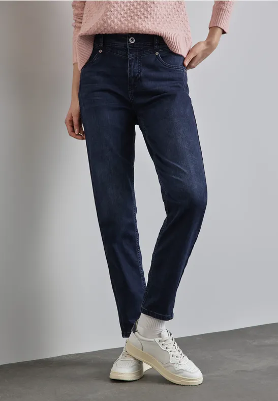 STREET-ONE Jeans mom pour femmes en Bleu MOM STREET-ONE