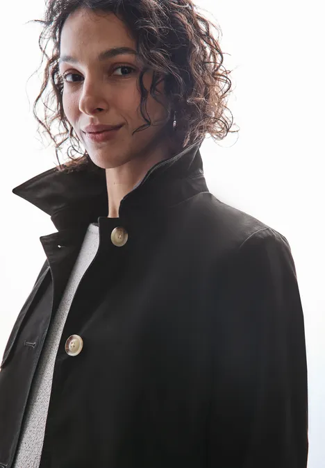 Trench-coat Black