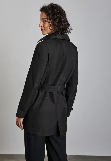 Trench-coat Black