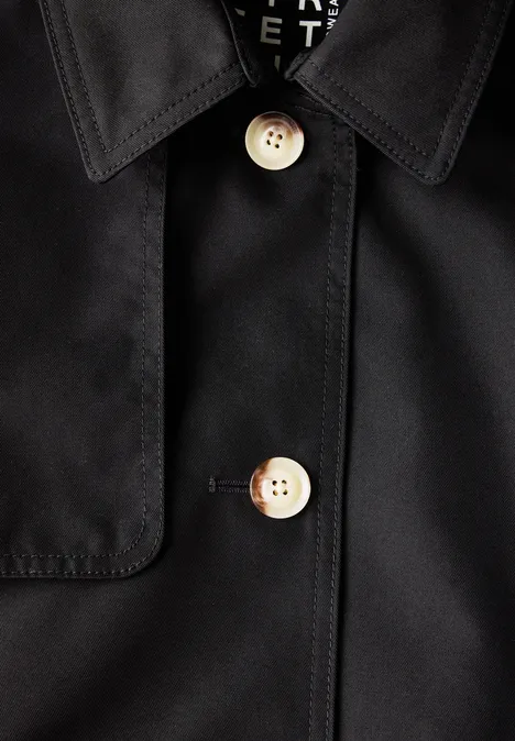 Trench-coat Black