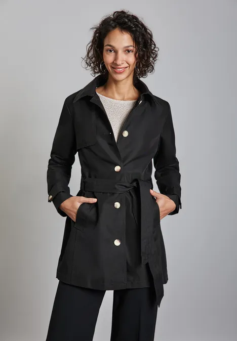 Trench-coat Black